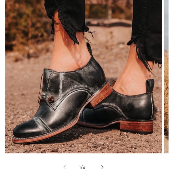Freebird by Steven Shoes - Freebird Mable. Stylish Black Leather Oxford Shoes